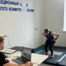 Тестирование сборных РФ по конькобежному спорту в ИЦ ОКР «Рекордика»